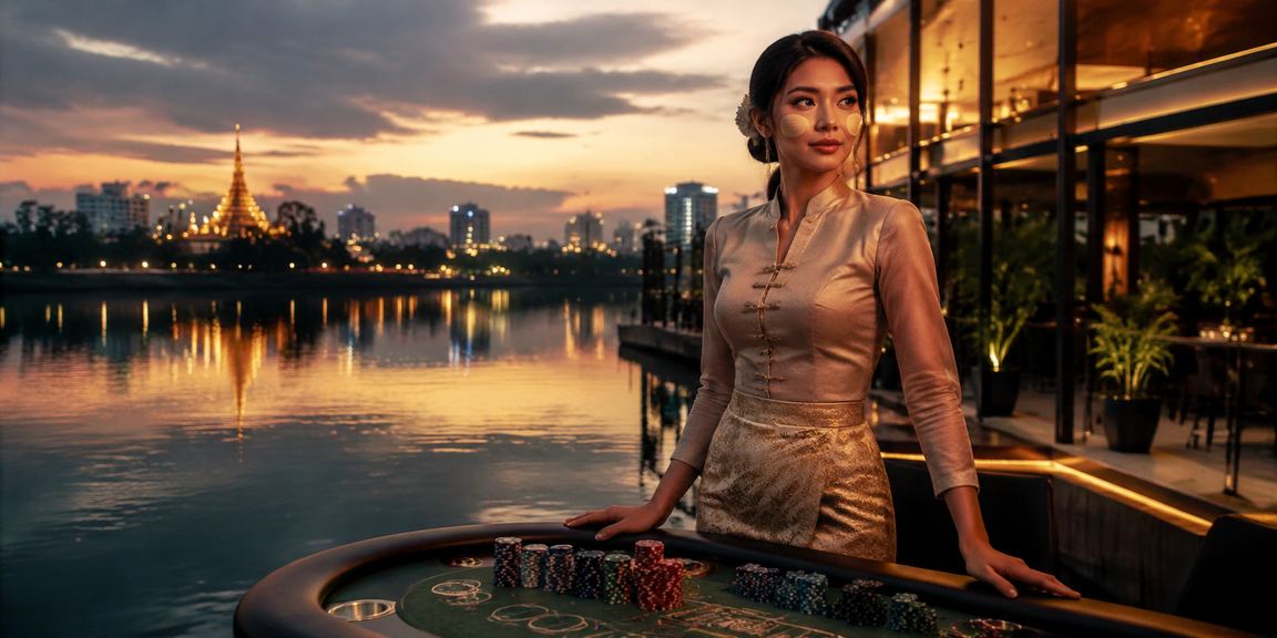 ရန်ကုန်မြို့ အင်းယားကန်ပတ်ဝန်းကျင်က ဖဲဂိမ်းပွဲ
